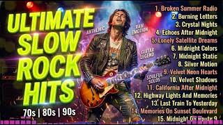 Best Slow Rock Nostalgic Love Songs 70s 80s 90s 💿 Inspired by Bryan Adams, Scorpions & Bon Jovi ❤️🎶 screenshot 1