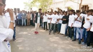 JPNCE Civil fest 2k17 flashmob by Dancer Rishi Kumar