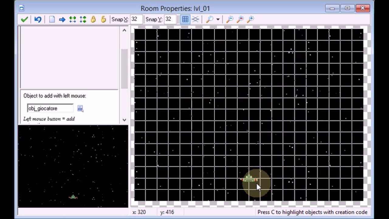 YoYo Game Maker Tutorial 04 Il nostro primo livello YouTube