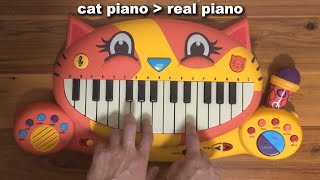 interstellar but on cat piano