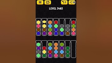 【Ball Sort Puzzle】Level.3483