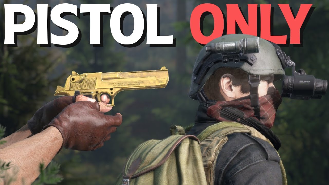 Я играл в DayZ, НО МОГУ ВОСПОЛЬЗОВАТЬСЯ ТОЛЬКО ПИСТОЛЕТОМ! Вот как всё было...