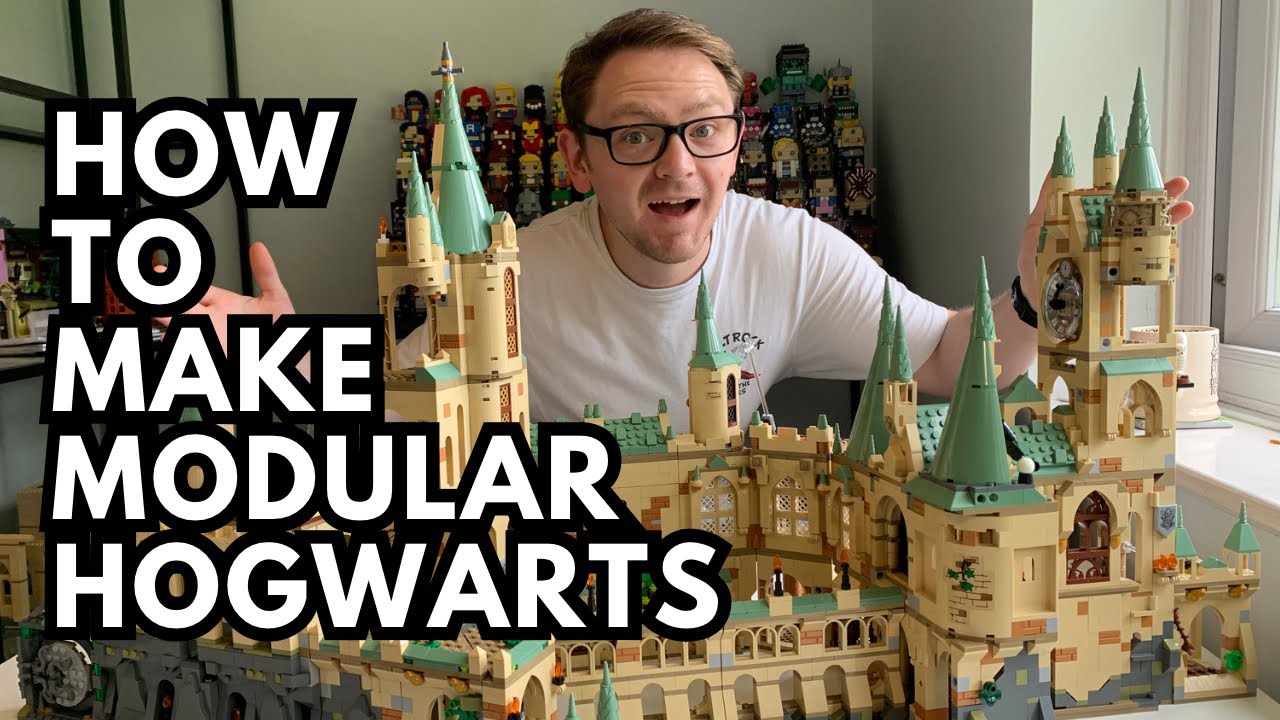 Combining EVERY LEGO Harry Potter Hogwarts Castle Sets (2021-2023) 