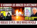 ADIÓS ABRAZOS! FUERTE INCIDENTE EN AYOTZINAPA. ABOGADO SE PELA. AMLO LE MANDA MENSAJE. SE PUSO FEO