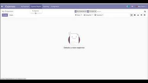 How to Create HR Employee Expense Double Approval Request | Odoo Apps #Expense #DoubleApproval #odoo