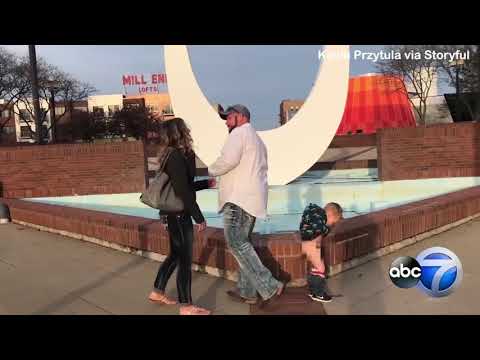 Little boy pees during mom's marriage proposal