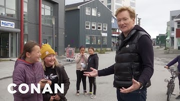 #ConanGreenland Preview: Conan Finds His Core Audience | CONAN on TBS