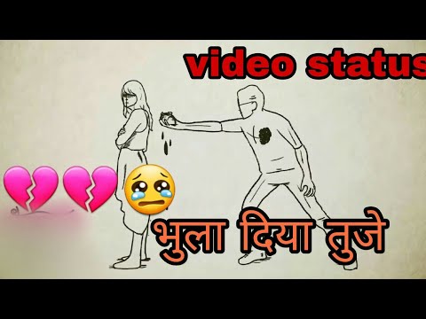 Bhula Diya Mujhe ||New Whatsapp Status Video Song Hindi – Heart touching status//mohit edit zone