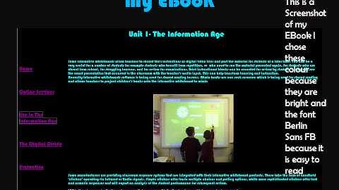 Unit 1 the Information Age Davies