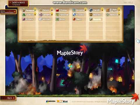 [GMS] MapleStory Hieizan Temple Login Screen 1