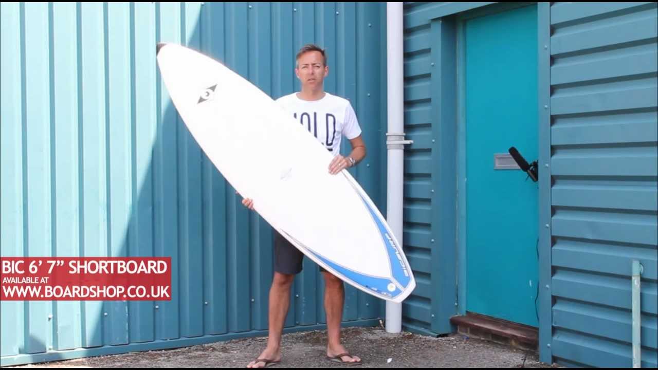Bic Surfboards 6' 7" Shortboard Review - YouTube