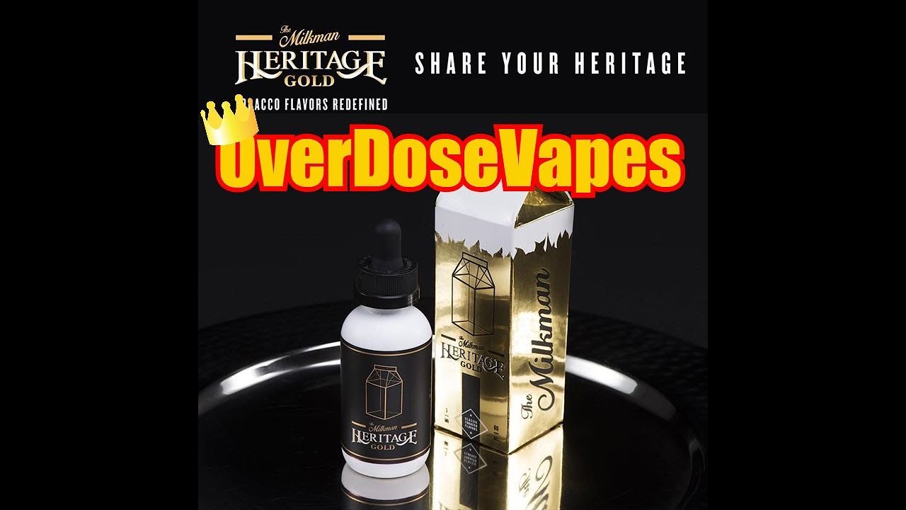 Gold by The Milkman Heritage & The Drip Club | E-Liquid Review