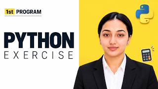 Python Calculator Program | 1st Python Exercise for Beginners