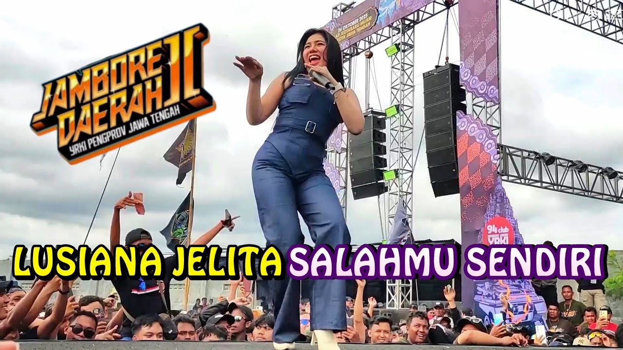 LUSIANA JELITA SALAHMU SENDIRI || OM ADELLA LIVE JAMDA 2 YRKI JATENG KROYA CILACAP