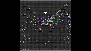 2D Physics Collisions: Accidental Non-Newtonian Fluid