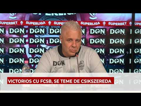VICTORIOS CU FCSB, SE TEME DE CSIKSZEREDA