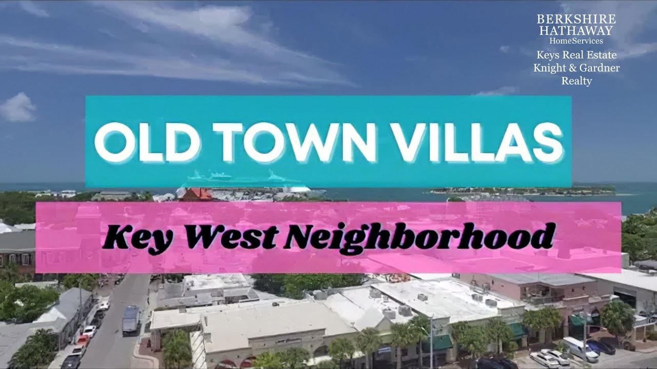 OLD TOWN VILLAS NEIGHBORHOOD IN KEY WEST YouTube