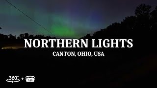 Explore a 360° immersive VR experience of Northern Lights in Canton, Ohio, USA!