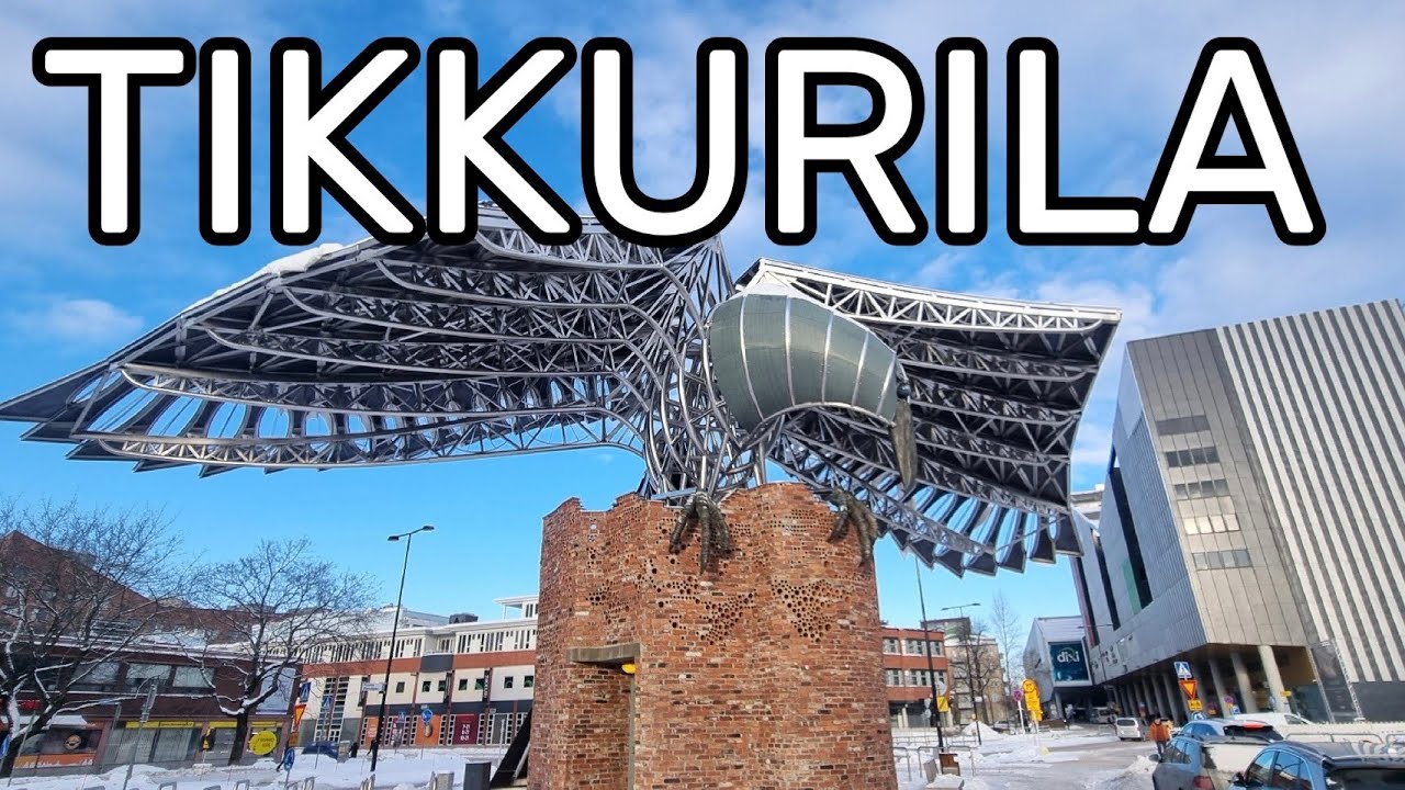 Snowy Winter Walk | Tikkurila, Vantaa, Finland