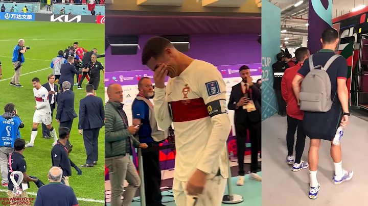 Cristiano Ronaldo In Tears After 0-1 Loss Against ...