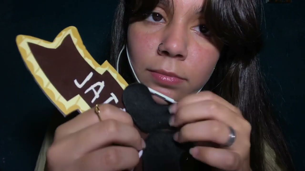 ASMR sons relaxantes de objetos aleatórios (tapping, sons de boca,scratching)