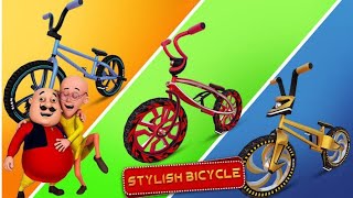 Motu Patlu Cycling Adventure Game  Part 1| Gameplay treasure screenshot 4