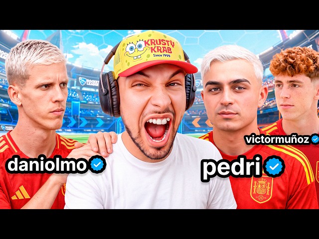 JUGUÉ VS LA SELECCIÓN ESPAÑOLA en ROCKET LEAGUE