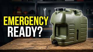 Emergency water tank