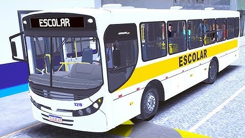 (PBS) SEGUNDOU NA ROTA ESCOLAR! MOD CAIO APACHE VIP II MB OF-1519 TRANPREMIUM E MOD MAPA LANÇAMENTO!