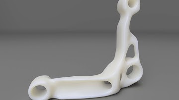 Fusion360 - Generative design - Simulation Shape Optimization