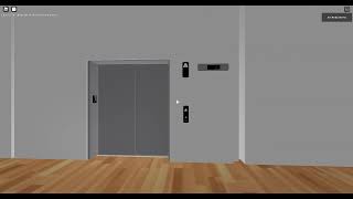 100% Loud Schindler 330A Hydraulic Elevator At 1201 Learning Centre - Roblox University