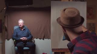 Time Lapse Painting Demo: Instructor Kerry Dunn paints Eric Rhodes