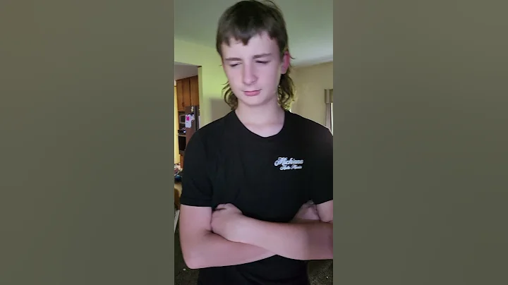 When your son see his mom kayaking in the yard.