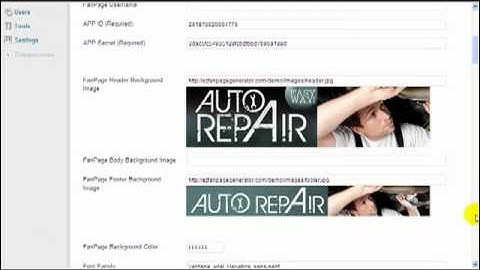 EzFanpageGenerator V2 - Adding Embedded Video To Your Fanpages