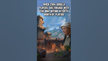 When  2 vanilla wow players are finshed with the war within #wow #worldofwarcraft #warcraft