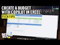 Copilot Can Help Build a Budget with Microsoft 365 and Agent Mode in Excel – Tech Tips from Best Buy