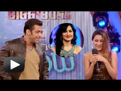 Salman Khan Blushes On Elli Avram's Name - Bigg Boss 7