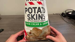 TGI Friday's Potato Skins Snack Chips, Sour Cream \& Onion - My Review