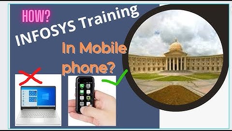 Infosys Training phone application #infyme #outlook#lex infosys#webex