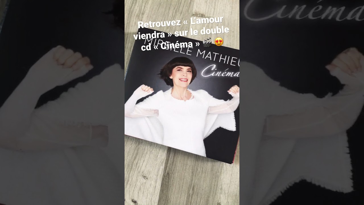 « L’amour viendra » sur le CD « Cinéma » 🎬
