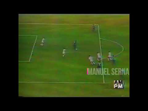 Santos (1) vs Palmeiras (2). Campeonato Brasileirao 1996. Gol de Freddy Rincón.