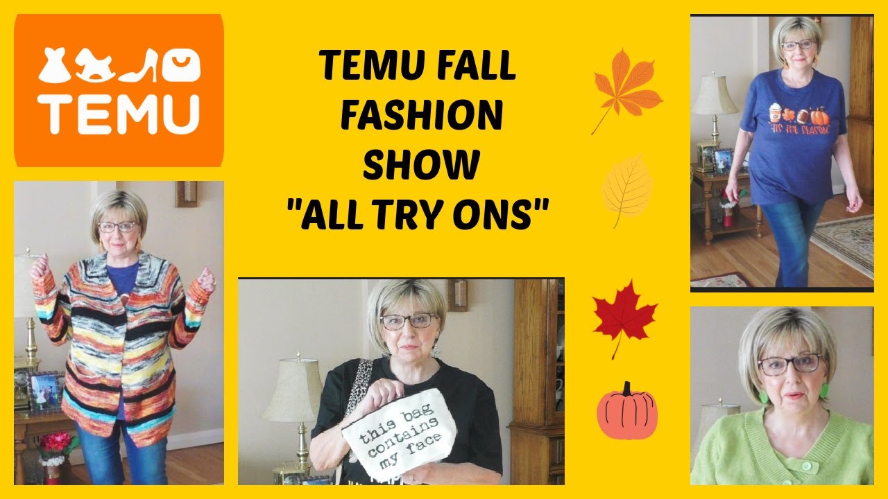 LARGE TEMU FALL TRY ON FASHION SHOW and Haul. Fall Clothing. October ...