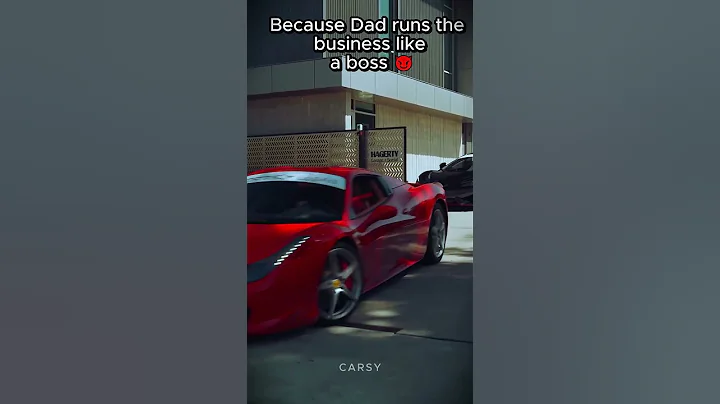 🤑 My Dad run the business like boss 🔥 #car #ytshorts #shorts #viral  #luxury