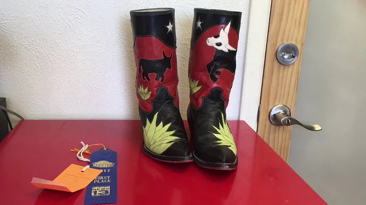 Custom Inlay Boots by Jes Márquez @BootmakerNewMexico New Mexico