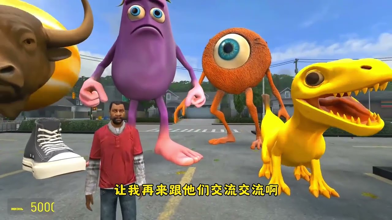 盖瑞模组：铁憨憨店铺刚开业，就来了几个不速之客捣乱！ #盖瑞模组