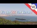 Cabrillo National Monument & Point Loma Lighthouse, San Diego - Carrier USS Carl Vinson Arrives!