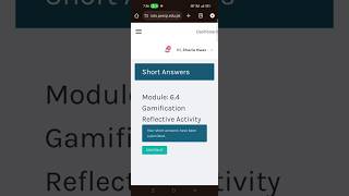 module 6.4 Gamification reflective activity