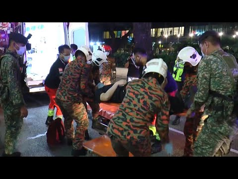 More than 200 injured in Malaysia metro train crash 