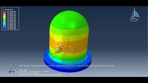 Simulation XFEM crack growth in Abaqus step by step
