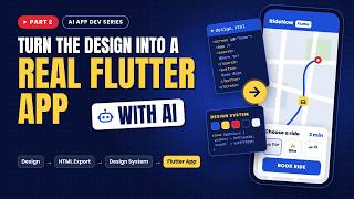 Full Build a Ride Sharing App with AI 🚗 | Convert UI Design to Flutter App with Claude Class No. 2 News